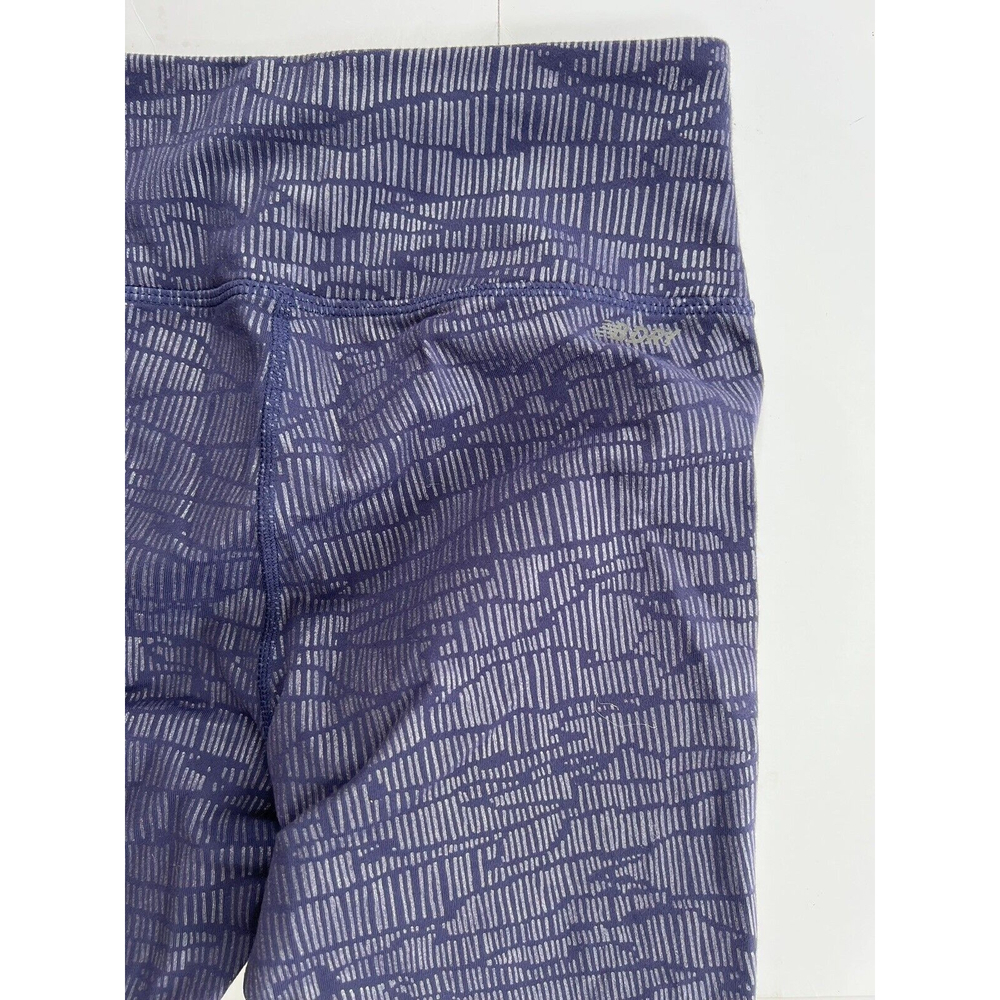 New Balance NB DRY Blue Crop leggings Womens Small Athletic Capri Workout - Picture 5 of 5